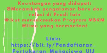 PENDAFTARAN PROGRAM PERTUKARAN MAHASISWA ANTAR PROGRAM STUDI DI LINGKUNGAN UNIVERSITAS ISLAM JEMBER