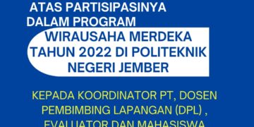 Wirausaha Merdeka, sebagai Sarana Mahasiswa untuk Menumbuhkan Skill Wirausaha di Lingkungan Universitas Islam Jember